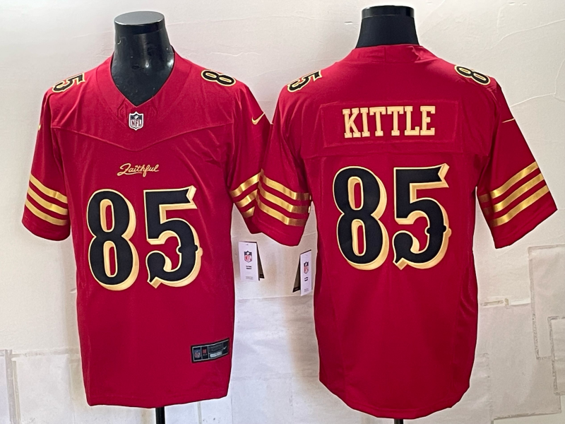 Men Kansas City Chiefs #85 Kittle red Nike NFL Jersey 102304->san francisco 49ers->NFL Jersey